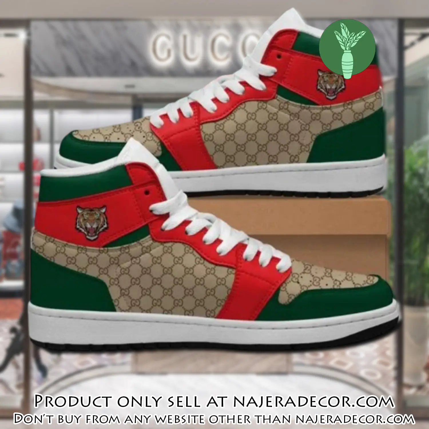 Gucci tiger high air jordan sneakers shoes hot  gifts unisex njr1545127